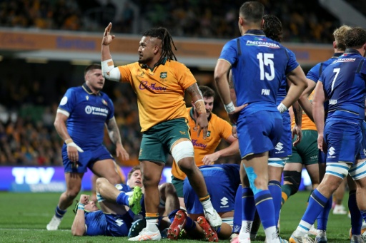 Australia beat Italy 57-10 to end Schmidt era with win