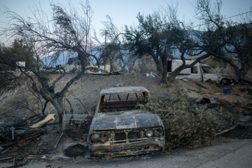 Erneut Waldbrand nahe Athen ausgebrochen - Dutzende Feuerwehrleute im Einsatz
