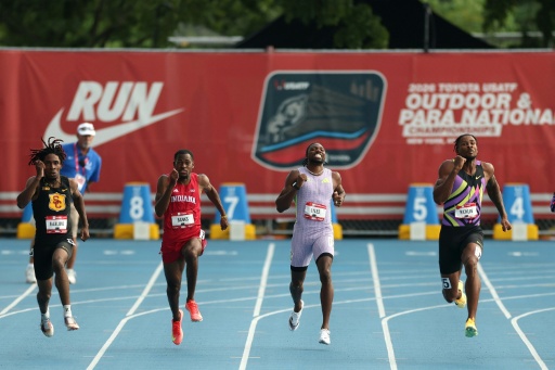 Athlétisme: Noah Lyles victime de "crampes" en finale du 200m des championnats US