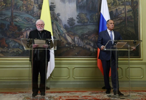 "Außenminister" des Vatikan fordert in Moskau Gespräche über Ende des Ukraine-Kriegs
