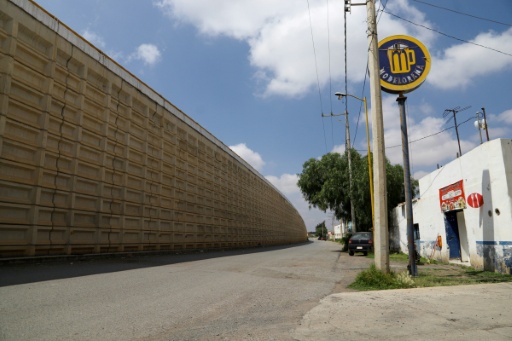 Vue du pont routier dans la communauté de Pozo de Gamboa, dans la municipalité de Pánuco, dans l'État mexicain de Zacatecas, au Mexique, le 7 août 2026, où cinq hommes ont été retrouvés morts — Jesse Mirales / AFP