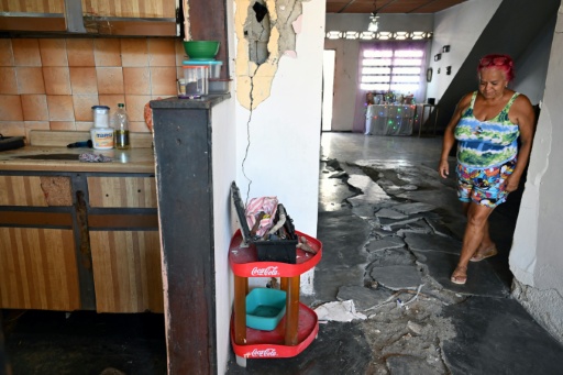 Juana Alfonzo can still move around her home in Catia La Mar