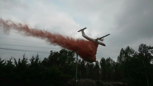 Landes : l'incendie est "fixé", des évacués rentrent à Luglon