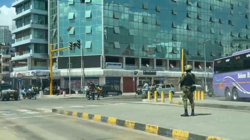 Tanzanian authorities deploy police and water cannon in Dar es Salaam, amid threats of protests on July 7