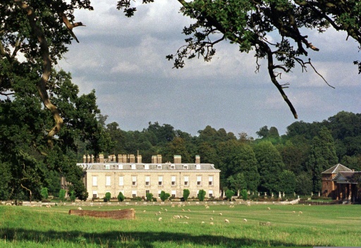 Le domaine d'Althorp, appartenant à la famille Spencer, dans le région de Northampton, au nord de Londres, 5 septembre 1997 — MARTIN HAYHOW / AFP