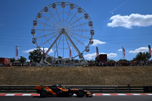 Norris domina los últimos ensayos libres del GP de Hungría de F1