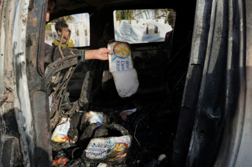 Australian national Lalzawmi "Zomi" Frankcom was among a group of seven World Central Kitchen staff killed in April 2024 when their aid convoy was hit by an Israeli air strike — - / AFP
