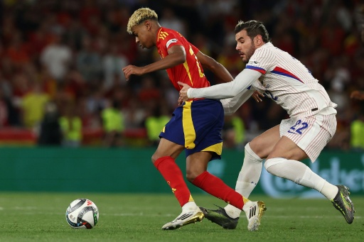 France could not stop Lamine Yamal in a thrilling UEFA Nations League semi-final last year which Spain won 5-4