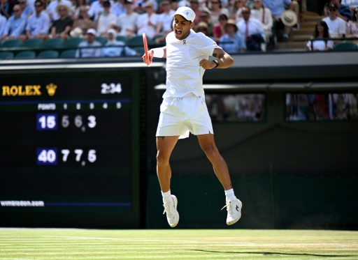Cobolli makes second successive Wimbledon quarter-final