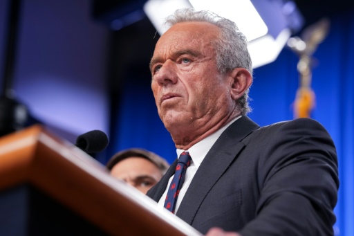 The US Secretary of Health and Human Services Robert F. Kennedy Jr. has long sowed anti-vaccine sentiment, and is widely blamed for a reduction in immunizations that has caused measles cases to soar — Ken Cedeno / AFP