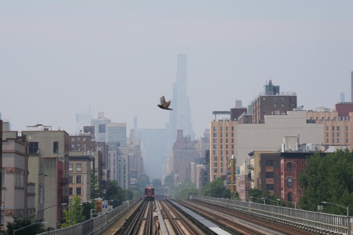 In New York and neighboring New Jersey, where the final will be played on Sunday in an open stadium, the metro area was experiencing air that could be unhealthy for sensitive groups — TIMOTHY A. CLARY / AFP