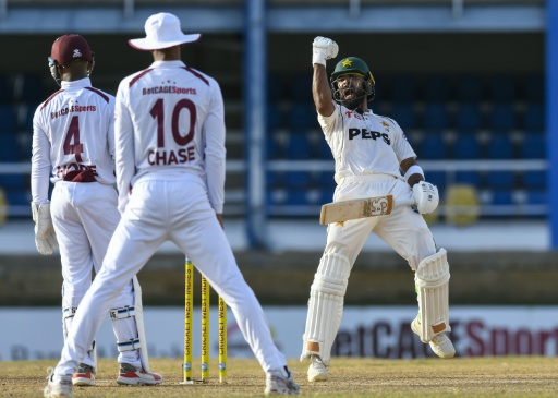 Shafique, Babar lead strong Pakistan reply against West Indies