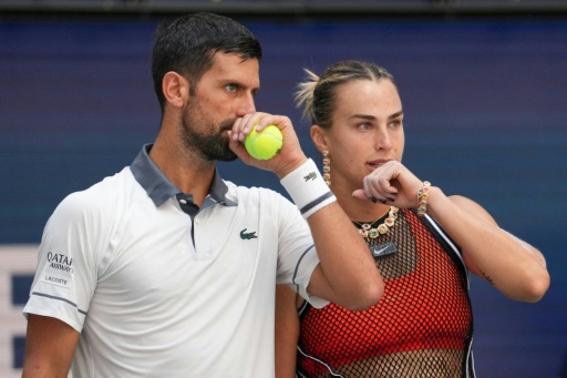 Sabalenka e Djokovic perdem na estreia das duplas mistas no US Open