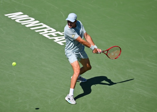 El tenista brasileño João Fonseca en el partido de segunda ronda del Masters 1000 de Canadá ante el griego Stéfanos Tsitsipás en Montreal el 5 de agosto de 2026 — Minas Panagiotakis