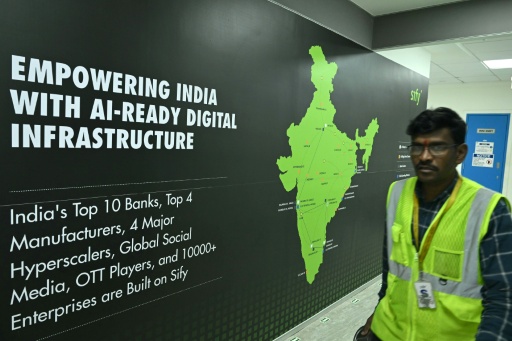 The data centre boom is generating windfall gains for Indian companies — Indranil MUKHERJEE / AFP
