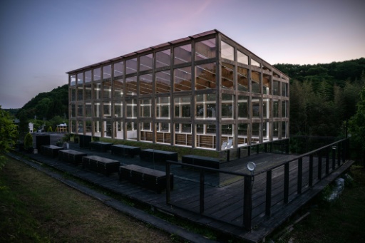 The "Ku-An" test lab in Hitachi-ota, Ibaraki Prefecture — Philip FONG / AFP