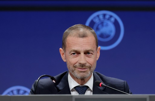 O presidente da Fifa, Aleksander Ceferin — PREDRAG MILOSAVLJEVIC / AFP