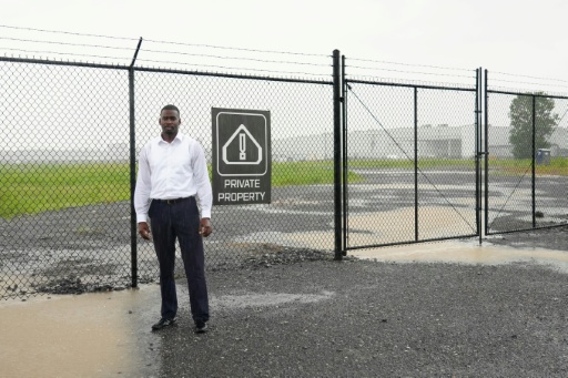 KeShaun Pearson, un miliant contre la pollution des centres de données, le 31 juillet 2026 à Memphis — Archana THIYAGARAJAN / AFP