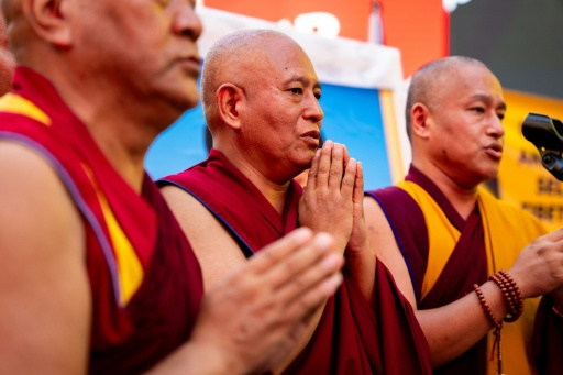 China, which claims to have improved conditions in Tibet, recently adopted an 'ethnic unity' law that critics say further degrades minority rights — Angelina Katsanis / AFP