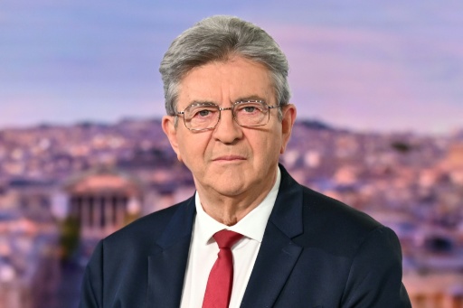 Jean-Luc Mélenchon sur le plateau de TF1 le 3 mai 2026