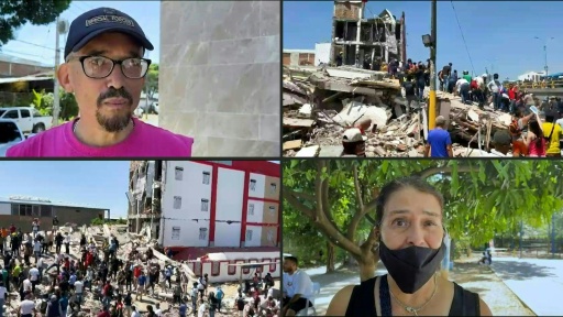 Medo e desalento em Cali por terremoto que abalou a Colômbia
