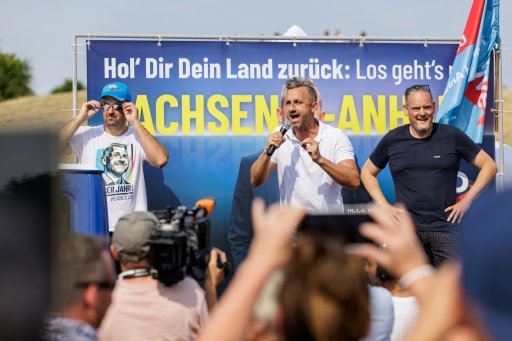 Far-right motorbike fan hopes to cruise to power in east Germany