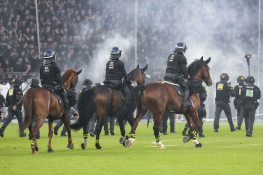 Polizeipferde bei Krawall-Derby: PETA erstattet Anzeige