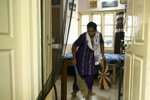 Labour advocates question whether app-based work meaningfully improves workers' conditions — Idrees MOHAMMED / AFP