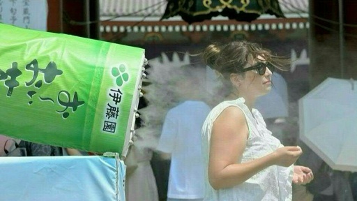 Chaleur extrême à Tokyo