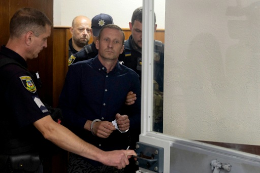 Ukraine court remands organiser of weapons show attacked by Russia