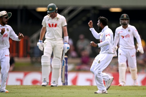 Rampant Bangladesh make history with first-ever Test win in Australia