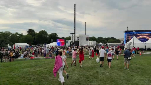 250 ans des USA: des personnes refusent d'évacuer le lieu des festivités à Washington