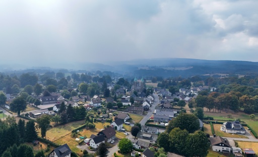 Face à l'incendie en Belgique, des Allemands sommés de quitter leur maison