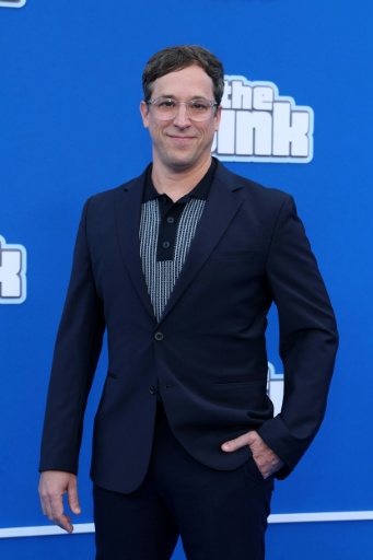 El director de "The Dink" Josh Greenbaum durante la premiere de la cinta de Apple TV en Los Ángeles — VALERIE MACON / AFP