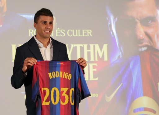 Foot: Rodri, le coup en or d'un Barça qui vise encore plus haut