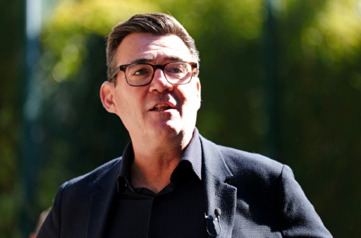Britain's Prime Minister Andy Burnham slammed the plan saying the World Cup is not anyone's to sell — Annabel Lee-Ellis / AFP