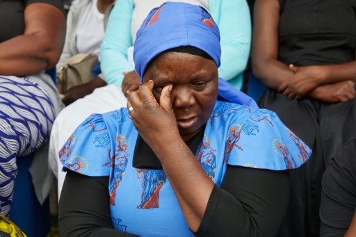 Dozens gathered for a memorial service in the lakeside town of Kariba on Thursday — Jekesai NJIKIZANA / AFP