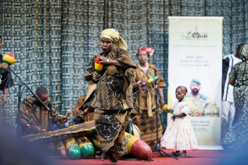 Bagayoko worries the 'rhythms of our homeland are disappearing' — - / AFP