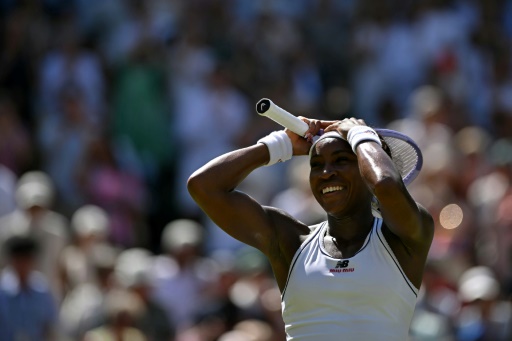 'Veteran' Gauff completes Slam semi-final set with Wimbledon fightback