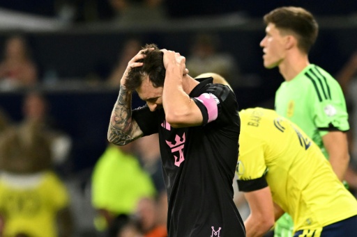 MLS: Messi rate encore un penalty lors de la lourde défaite de Miami à Nashville