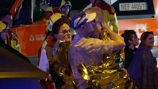 Police and firefighters deployed after car incident killed one at Berlin Gay Pride — Manuel GENOLET / AFP