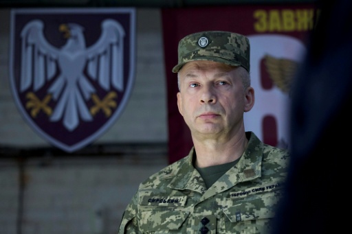 Syrsky was born in Soviet Russia and studied at a Red Army academy in Moscow — Handout / AFP