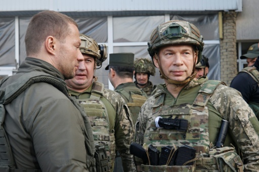 Syrsky masterminded the 2024 Kursk attack -- the first sustained foreign incursion into Russia since WWII — Handout / AFP