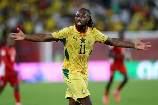 El delantero colombiano Luis Díaz reacciona durante el partido de dieciseisavos de final de la Copa Mundial de 2026 entre Colombia y Ghana, disputado en el Kansas City Stadium de Kansas City el 3 de julio de 2026 — Cole Burston / AFP