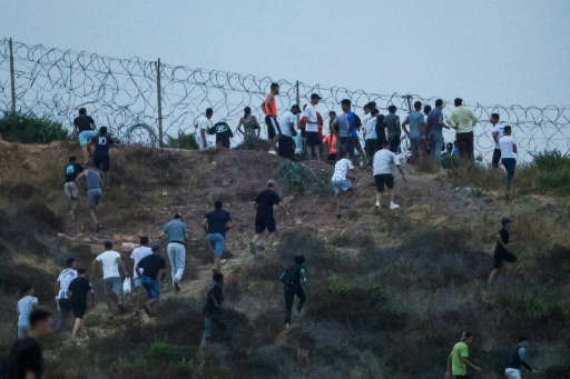 EU races to contain new migrant crisis as thousands cross into Spain's N. Africa enclave