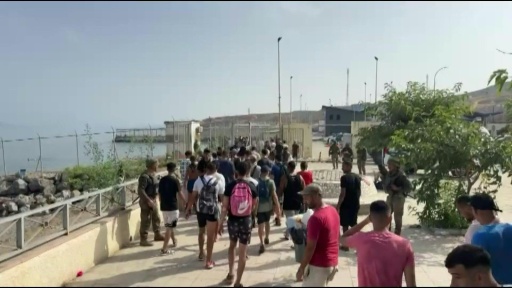 Migrants return to Morocco from Spain's Ceuta enclave — Lucía DIAZ / AFP