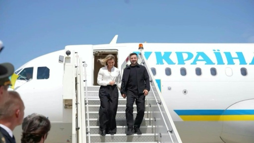 Zelensky arrive à Paris pour la réunion de la Coalition des volontaires