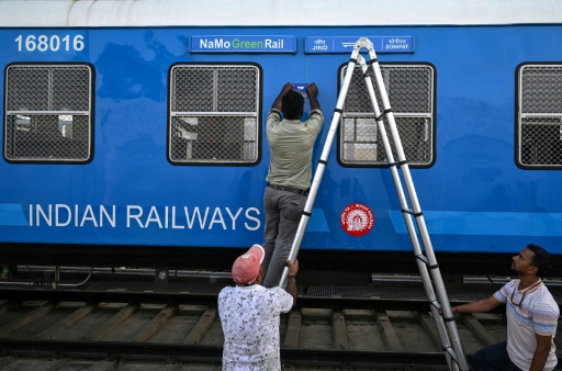 India launches first hydrogen-powered train in clean energy push