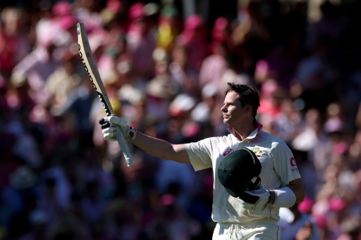 Australia's Steve Smith is set to play his 124th Test against Bangladesh in Darwin — DAVID GRAY / AFP