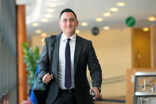 Glenn Micallef, comisario europeo de Equidad Intergeneracional, Juventud, Cultura y Deporte, el 18 de septiembre de 2024 en Bruselas — John Thys / AFP